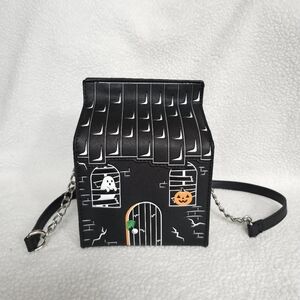 Mad Engine Haunted House Purse Halloween Viral TikTok Bag HTF TJMaxx Pumpkin